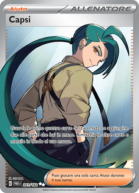 241-182 Capsi Full Art PAR Paradosso Temporale ITA NM