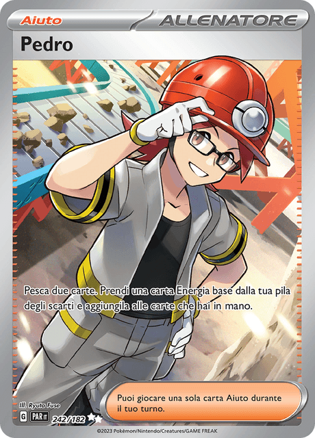 242-182 Pedro Full Art PAR Paradosso Temporale ITA NM