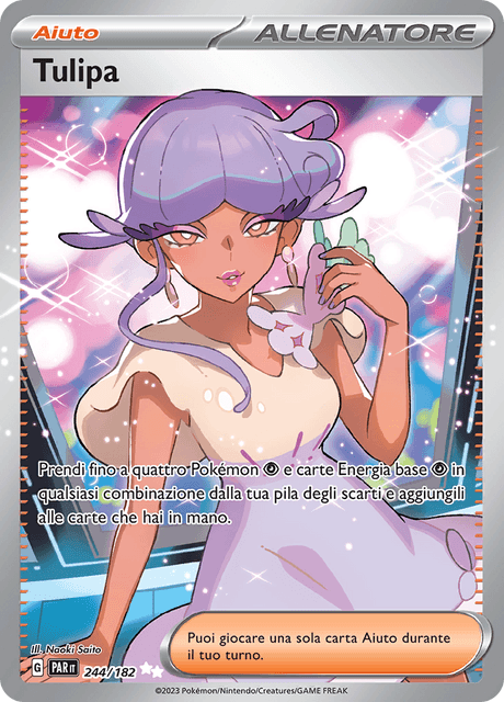 244-182 Tulipa Full Art PAR Paradosso Temporale ITA NM