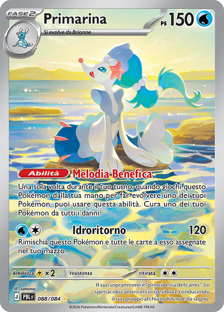 088-086 Primarina PBL Buio Pesto ITA NM