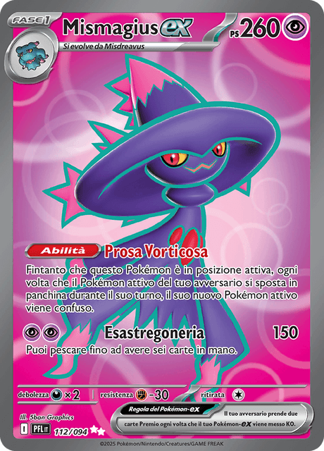112-094 Mismagius ex Full Art PFL Fiamme Spettrali ITA NM