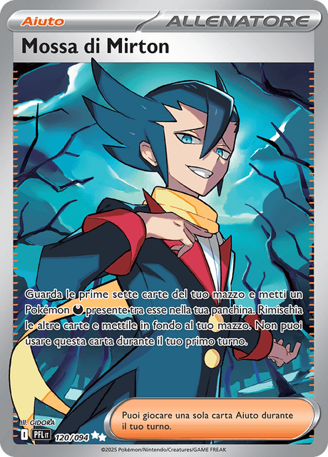 120-094 Mossa Di Mirton Full Art PFL Fiamme Spettrali ITA NM