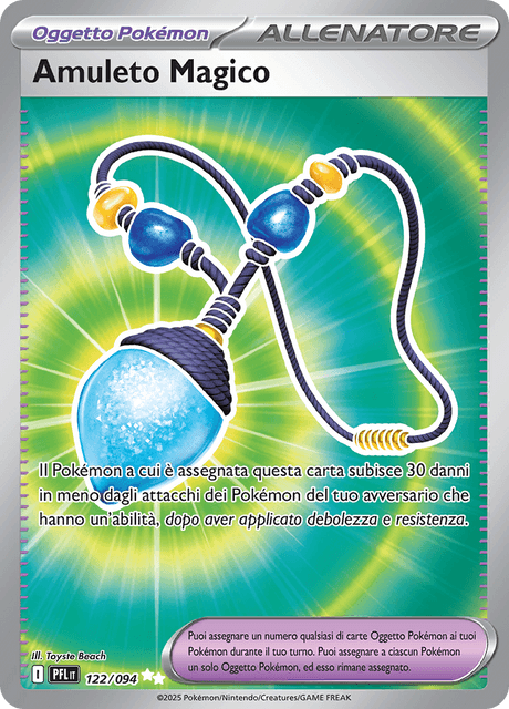 122-094 Amuleto Magico Full Art PFL Fiamme Spettrali ITA NM