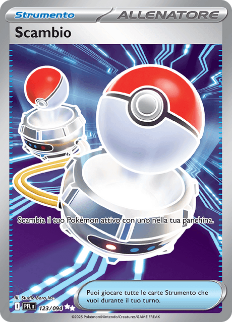 123-094 Scambio Full Art PFL Fiamme Spettrali ITA NM
