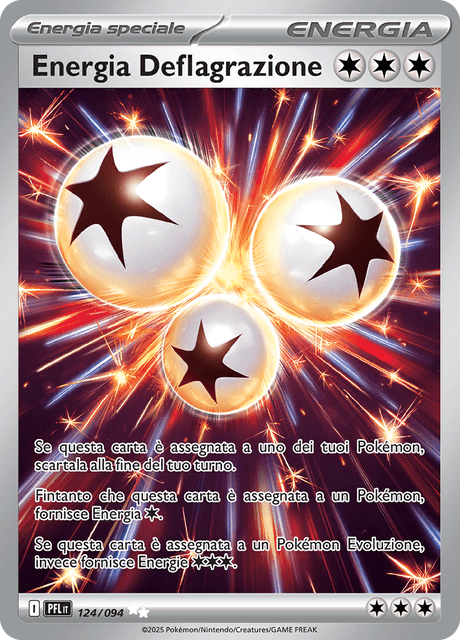 124-094 Energia Deflagrazione Full Art PFL Fiamme Spettrali ITA NM