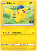 028-078 Pikachu Holo PGO Pokemon Go ITA NM