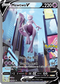 072-078 Mewtwo V PGO Pokemon Go ITA EXCELLENT
