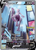 072-078 Mewtwo V PGO Pokemon Go ITA GOOD