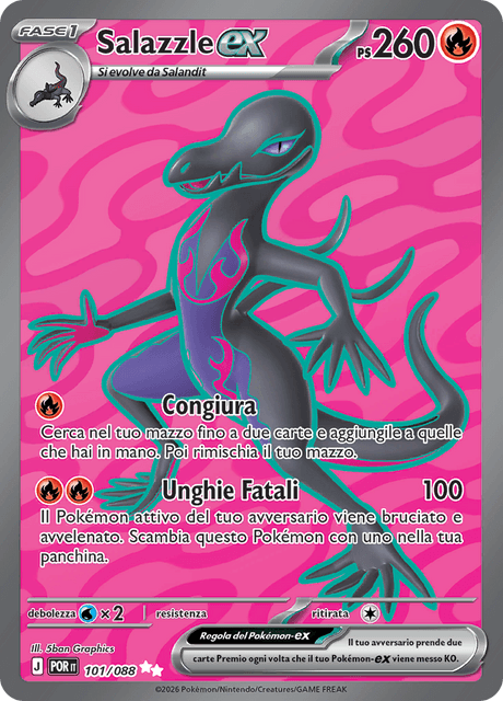 101-088 Salazzle-ex POR Equilibrio Perfetto ITA NM