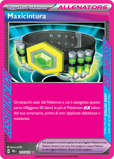 117-131 Maxicintura Holo  PRE Evoluzioni Prismatiche ITA NM