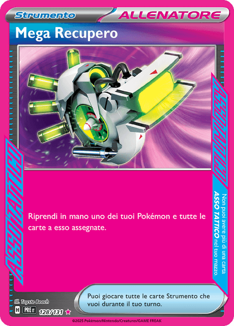 128-131 Mega Recupero Holo PRE Evoluzioni Prismatiche ITA NM