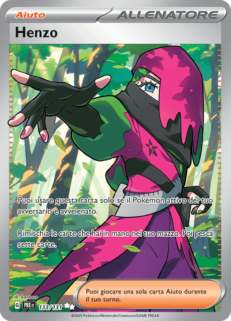 133-131 Henzo Full Art PRE Evoluzioni Prismatiche ITA NM