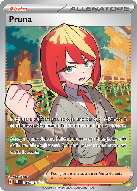 140-131 Pruna Full Art PRE Evoluzioni Prismatiche ITA NM