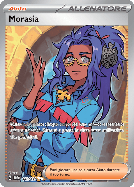 142-131 Morasia Full Art PRE Evoluzioni Prismatiche ITA NM