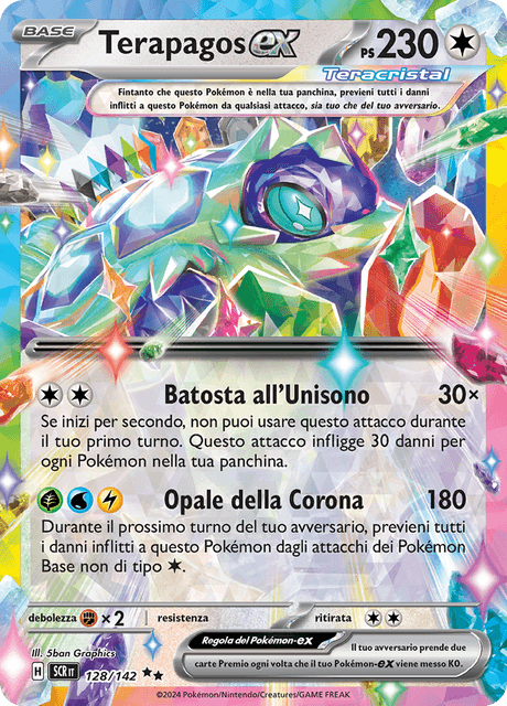 128-142 Terapagos ex SCR Corona astrale ITA NM