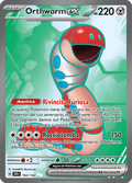 162-142 Orthworm ex Full Art SCR Corona astrale ITA NM
