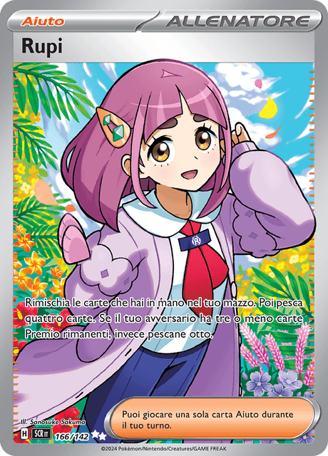 166-142 Rupi Full Art SCR Corona astrale ITA NM
