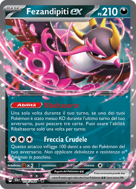 038-064 Fezandipiti ex SFA Segreto Fiabesco  ITA NM