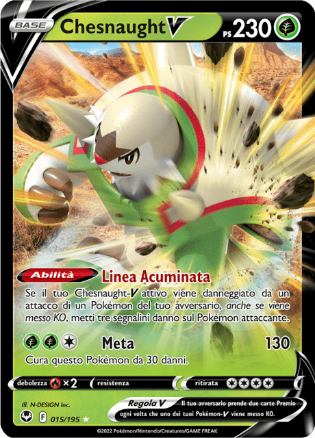 015-195 Chesnaught V SIT Tempesta Argentata ITA NM