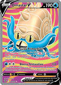 174-195 Omastar V Full Art SIT Tempesta Argentata ITA NM