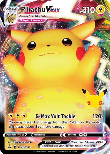 Promo SWSH062 Pikachu Vmax ENG NM
