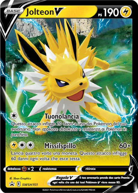 Promo SWSH151 Jolteon VITA NM