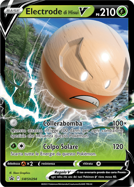 Promo SWSH294 Electrode di Hisui V ITA NM