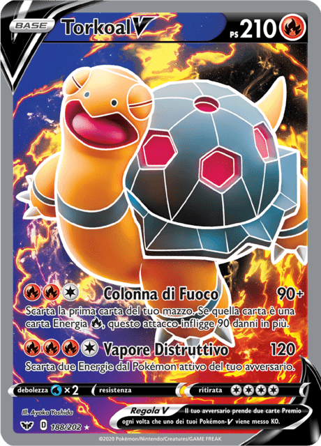 188-202 Torkoal V SSH Spada e Scudo ITA NM