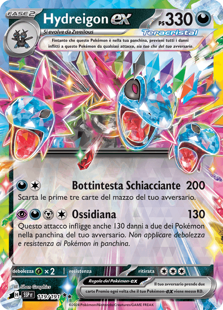 119-199 Hydreigon ex SSP Scintille Folgoranti ITA NM
