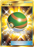 158-149 Minor Ball Gold Rara Segreta SUM Sole e Luna ITA EXCELLENT