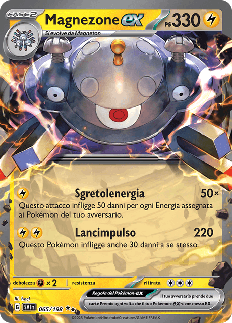 .65-198 Magnezone ex SVI Scarlatto e Violetto ITA NM