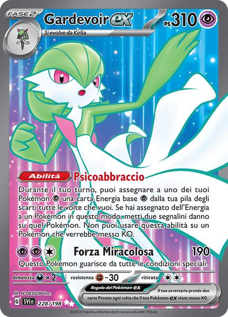 228-198 Gardevoir ex SVI Scarlatto e Violetto ITA NM