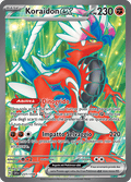 231-198 Koraidon ex Full Art SVI Scarlatto e Violetto ITA NM