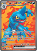 232-198 Toxicroak ex Full Art  SVI Scarlatto e Violetto ITA NM