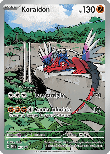 Promo SVP 014 Koraidon Illustrazione Rara ITA NM