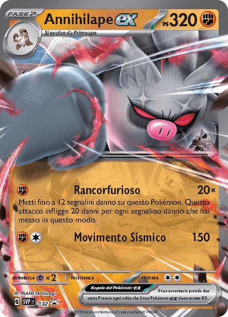 Promo SVP032 Annihilape ex ITA NM