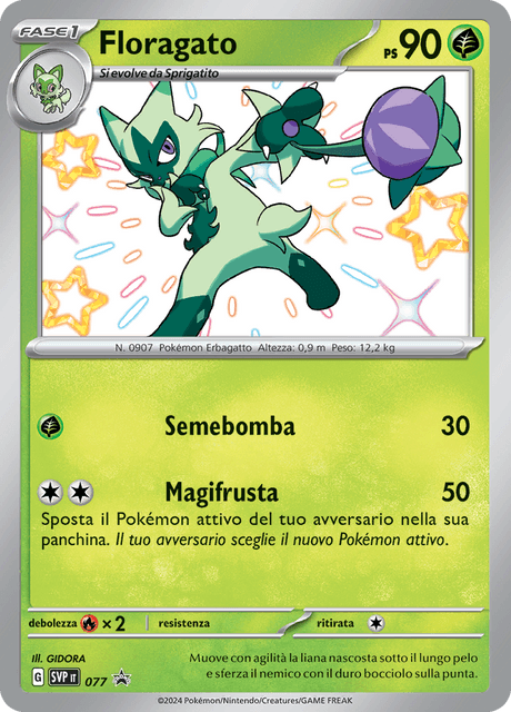 Promo SVP077 Floragato Shiny ITA NM