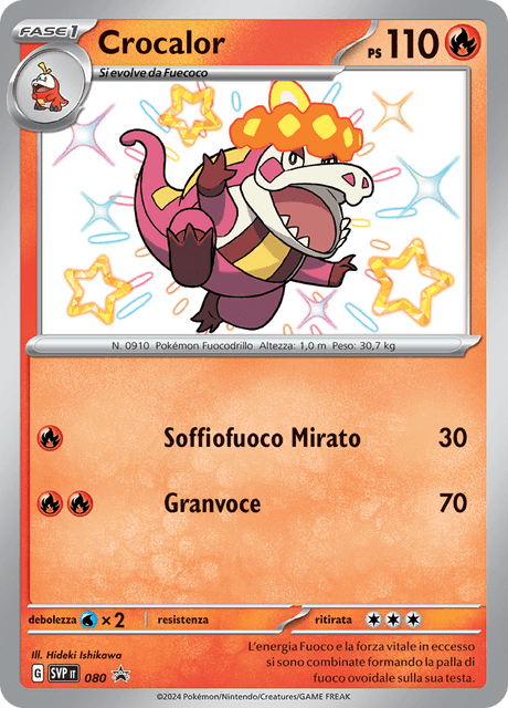 Promo SVP080 Crocalor Shiny ITA NM