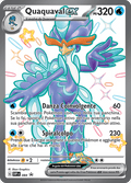Promo SVP084 Quaquaval ex Full Art Ultrarara Shiny ITA NM