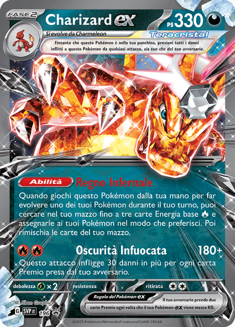 Promo SVP196 Charizard ex ITA NM