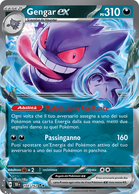 104-162 Gengar ex TEF Cronoforze  ITA NM