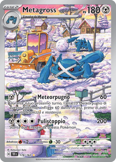 080-071 Metagross Illustrazione Rara SV5M Cyber Judge JAP NM