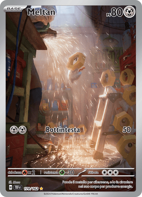 179-162 Meltan Illustrazione Rara TEF Cronoforze   ITA NM