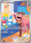 180-162 Lickitung Illustrazione Rara TEF Cronoforze   ITA NM