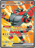 187-162 Incineroar ex Full Art TEF Cronoforze ITA NM
