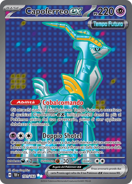 191-162 Capoferreo ex Full Art TEF Cronoforze   ITA NM