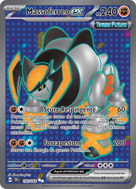 192-162 Massoferreo ex Full Art TEF Cronoforze   ITA NM