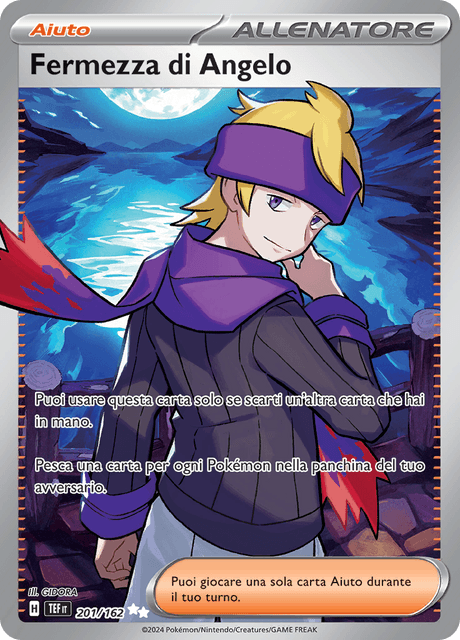 201-162 Fermezza Di Angelo Full Art TEF Cronoforze   ITA NM