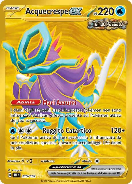 215-162 Acquecrespe ex Gold Rara Segreta TEF Cronoforze  ITA NM