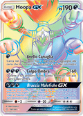 187-181 Hoopa GX Rara Segreta TEU Gioco Di Squadra ITA EXCELLENT